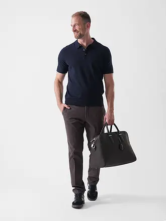 BOSS | Ledertasche - Weekender MADISON | braun